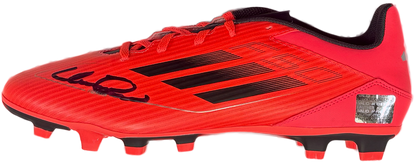 Henrik Larsson signed Barcelona Adidas boot 