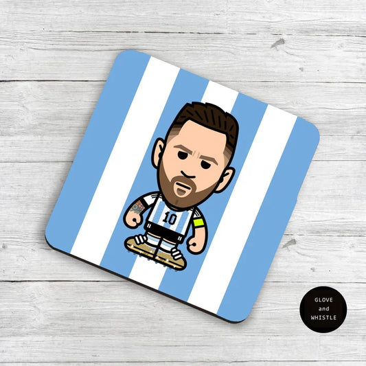 Lionel Messi Argentina Coaster