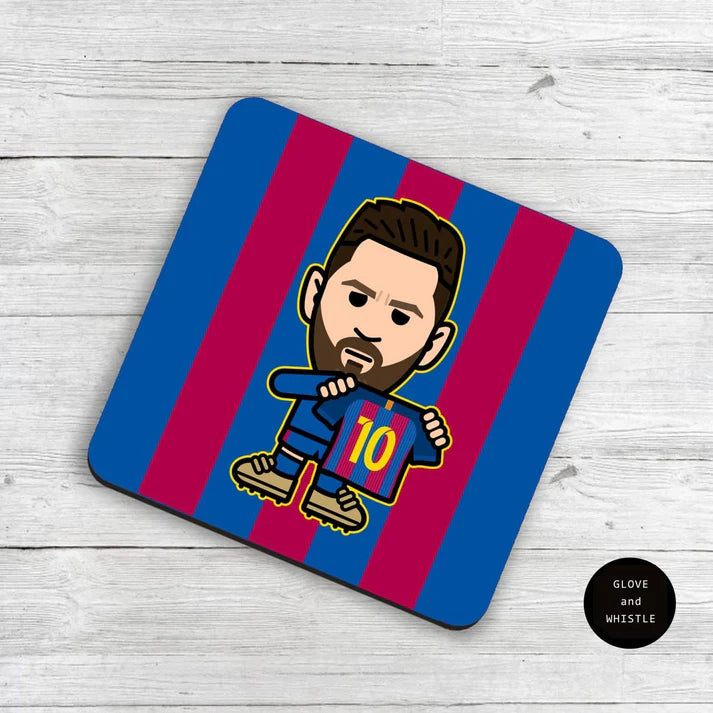 Lionel Messi Barcelona Coaster