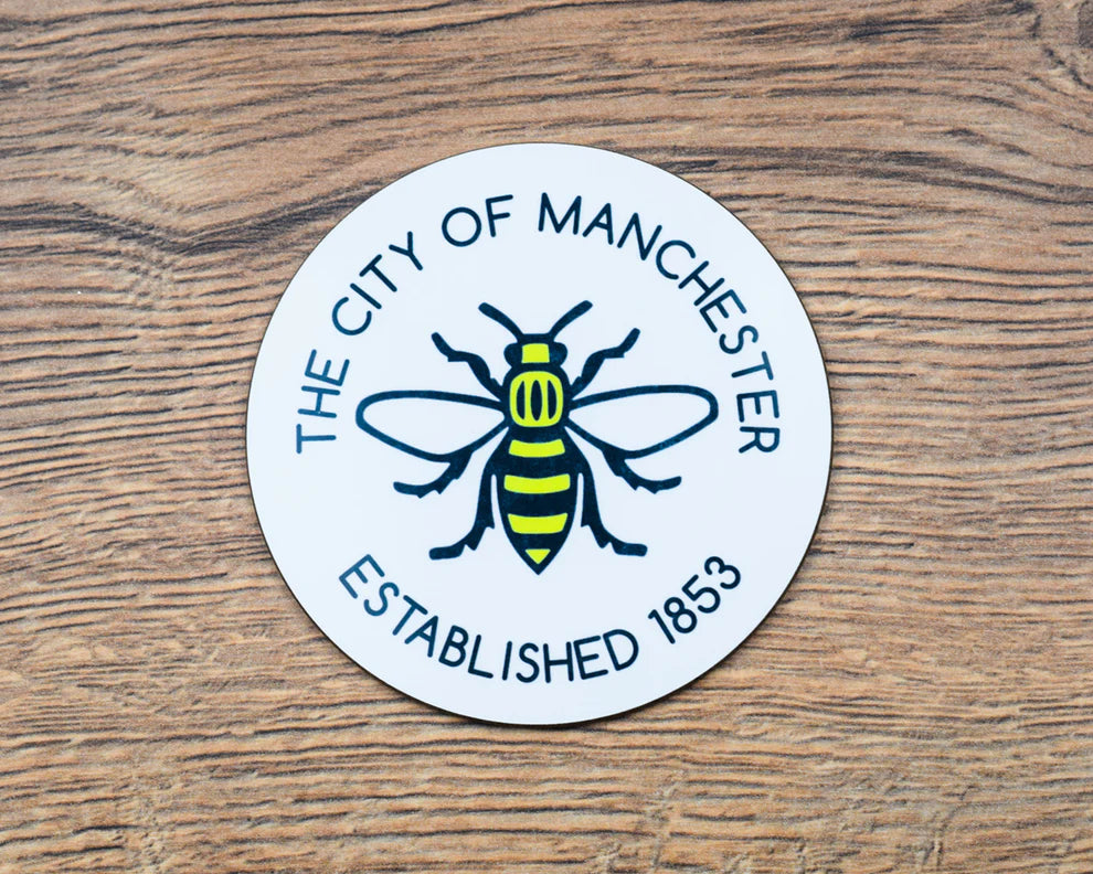 The City of Manchester Established 1853 Coaster - The Manchester Shop ...