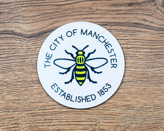 The City of Manchester Established 1853 Coaster - The Manchester Shop