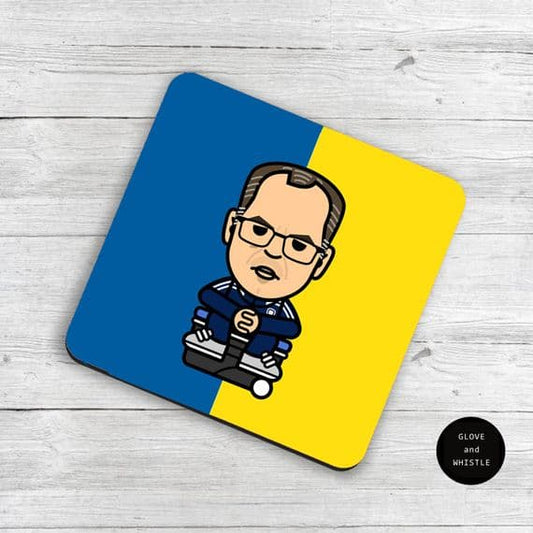 Marcelo Bielsa Leeds United Coaster