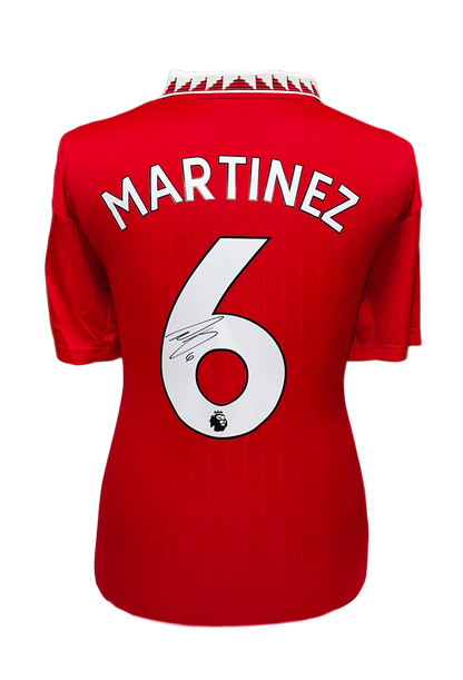Lisandro Martinez Manchester United Signed Shirt