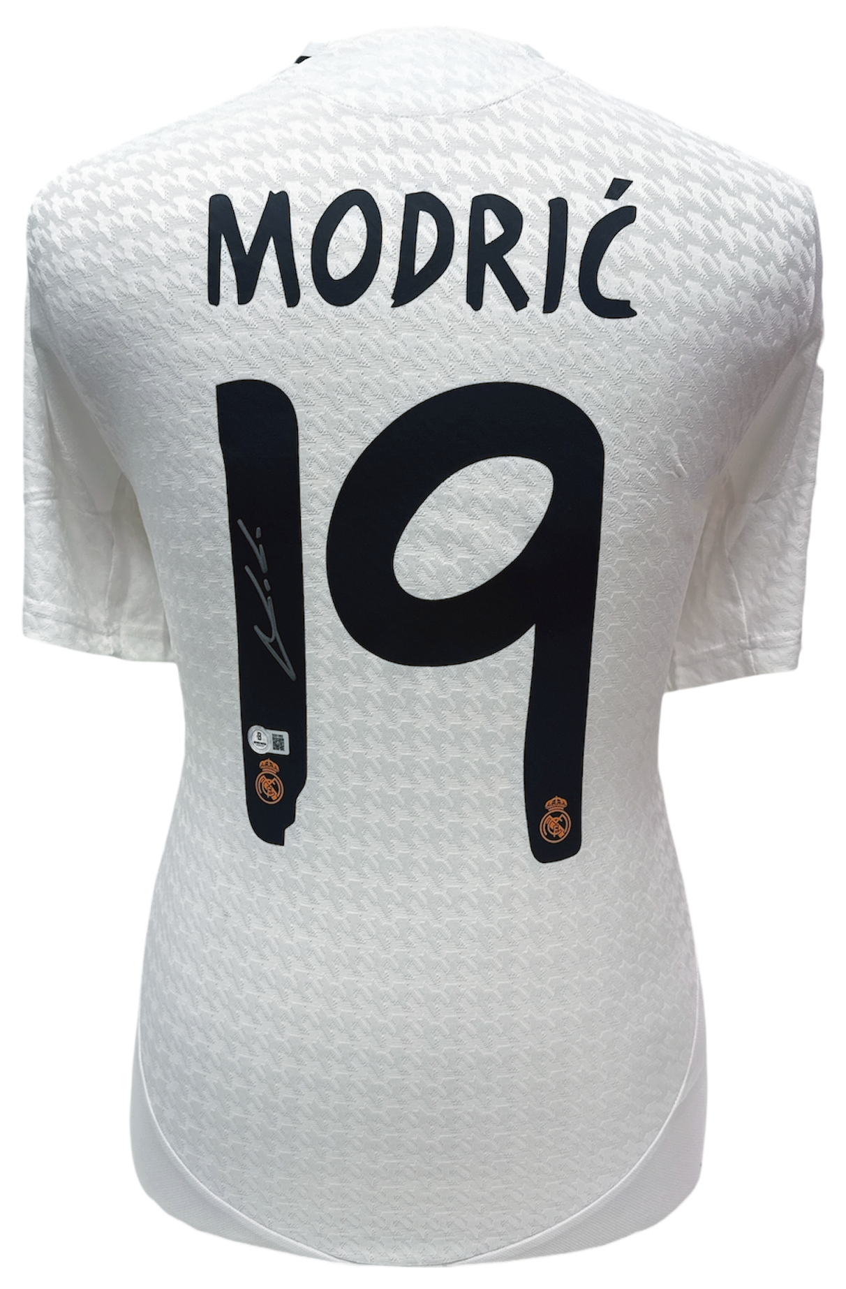 Modric Signed Real Madrid Shirt