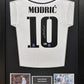 Modric Signed Real Madrid Shirt