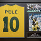 Pele Signed Brazil No. 10 Shirt