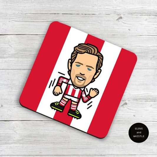 Peter Crouch Stoke City Coaster