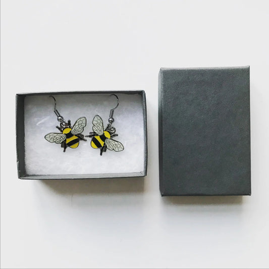 Manchester Bee Drop Earring Set - The Manchester Bee Co.