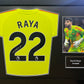 David Raya Signed Arsenal 2024/25 Goalkeeper Kit