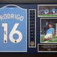 Rodri Signed 21/22 Manchester City Shirt