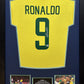 Ronaldo Nazario Brasil Signed Shirt