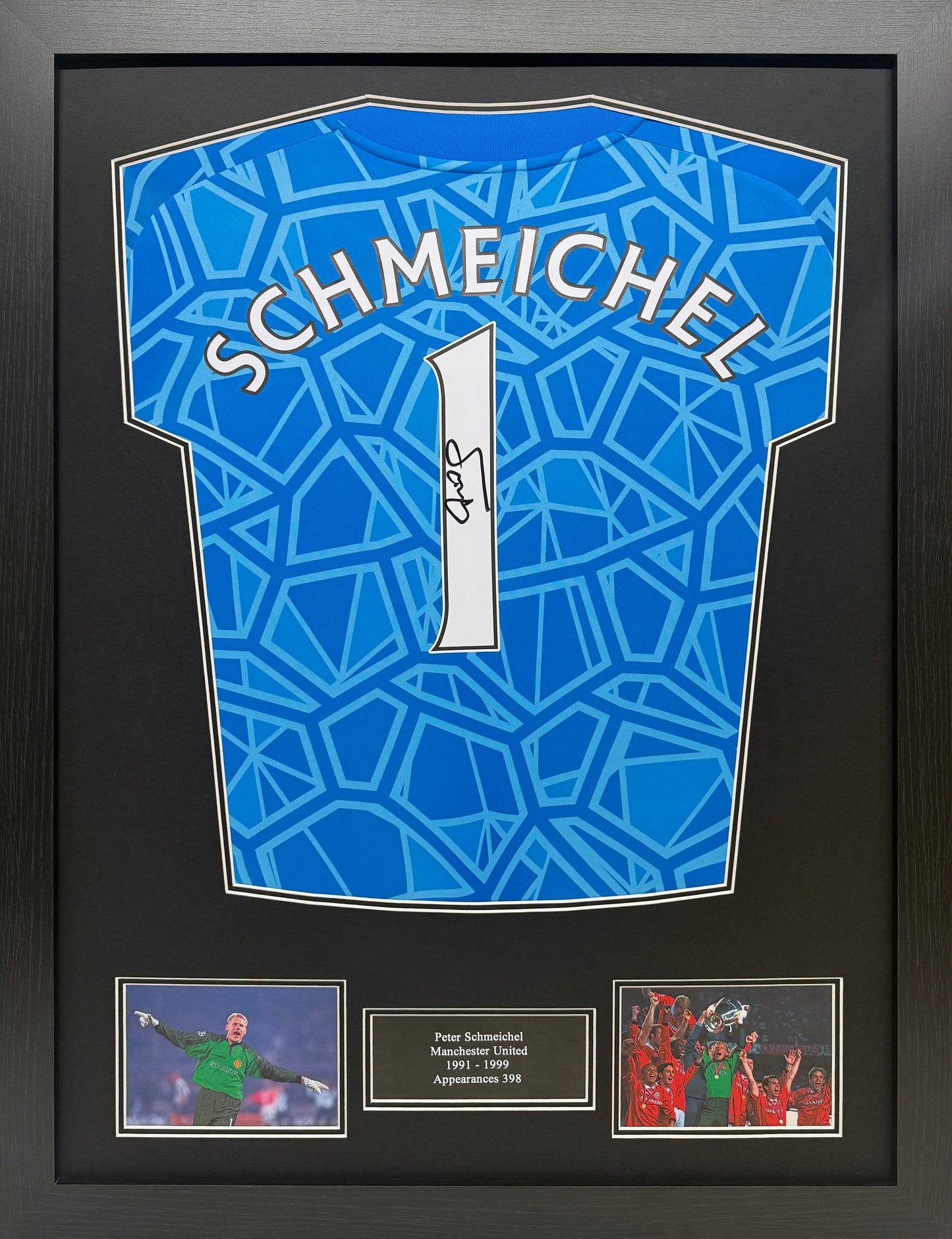Peter Schmeichel Manchester United GK Signed Shirt