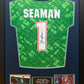 David Seaman Arsenal signed goalkeeper shirt