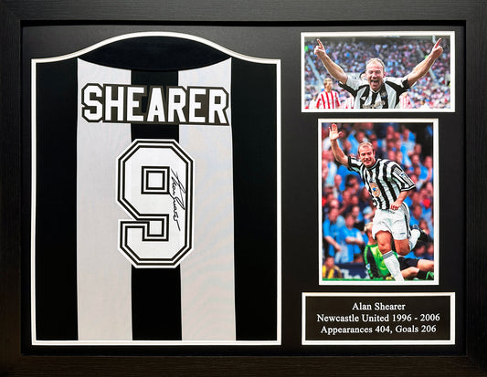 Alan Shearer Newcastle Signed Shirt