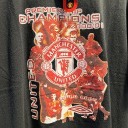 2001--02 Manchester United "Champions 2000/01" Tee - BNWT