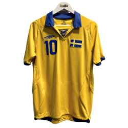 2008 Sweden Anniversary Shirt - Ibrahimovic 10