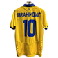 2008 Sweden Anniversary Shirt - Ibrahimovic 10