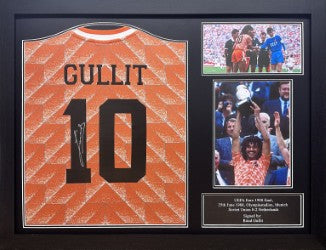 Ruud Gullit Signed Holland Shirt