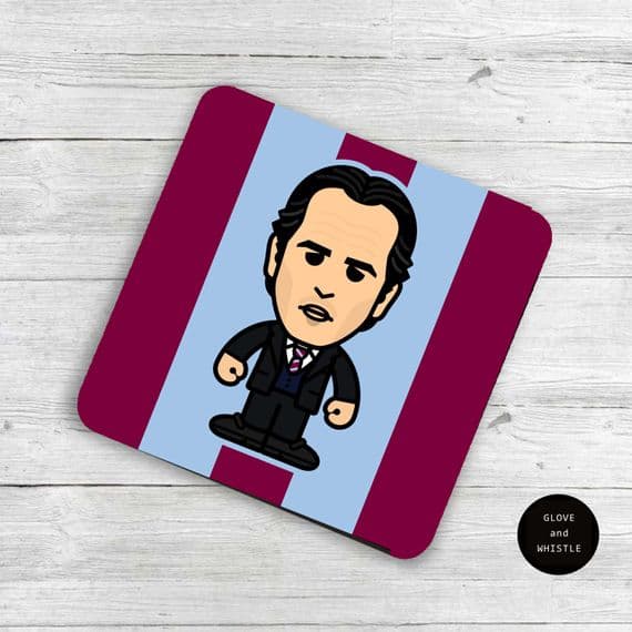 Unai Emery Aston Villa Coaster