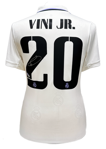 Vinicius Junior Signed Real Madrid Shirt