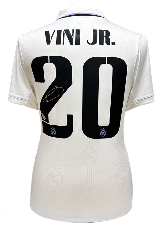 Vinicius Junior Signed Real Madrid Shirt