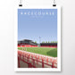 Wrexham Racecourse Ground/Y Cae Ras Poster - Matthew J I Wood