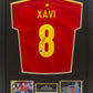 Xavi Hernandez Signed Spain Shirt