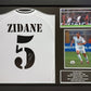 Zinedine Zidane Signed Real Madrid Shirt