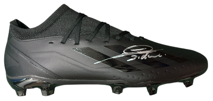 Zinedine Zidane Real Madrid signed Adidas football boot