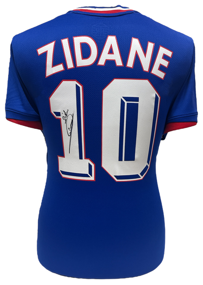 Zinedine Zidane Signed France Shirt