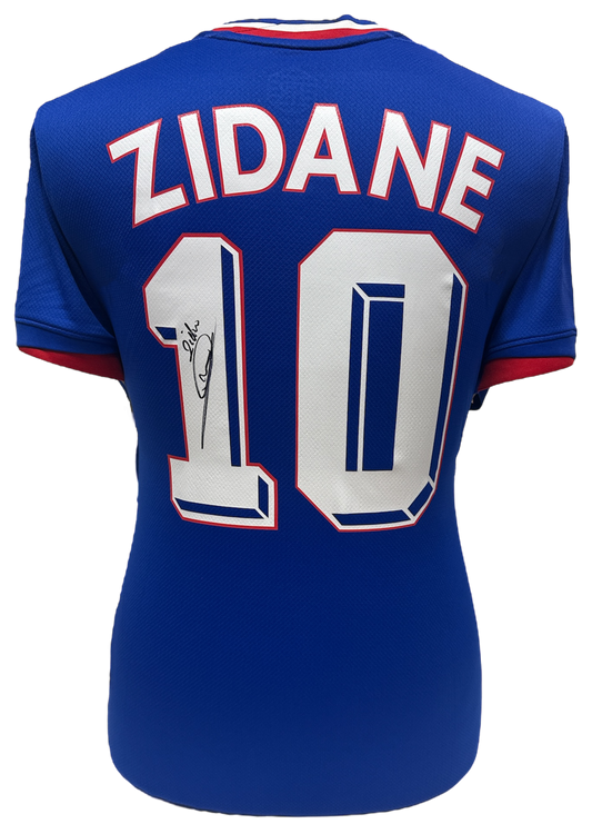 Zinedine Zidane Signed France Shirt