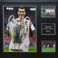 Zinedine Zidane Signed Real Mardrid Champions League Winners Photo