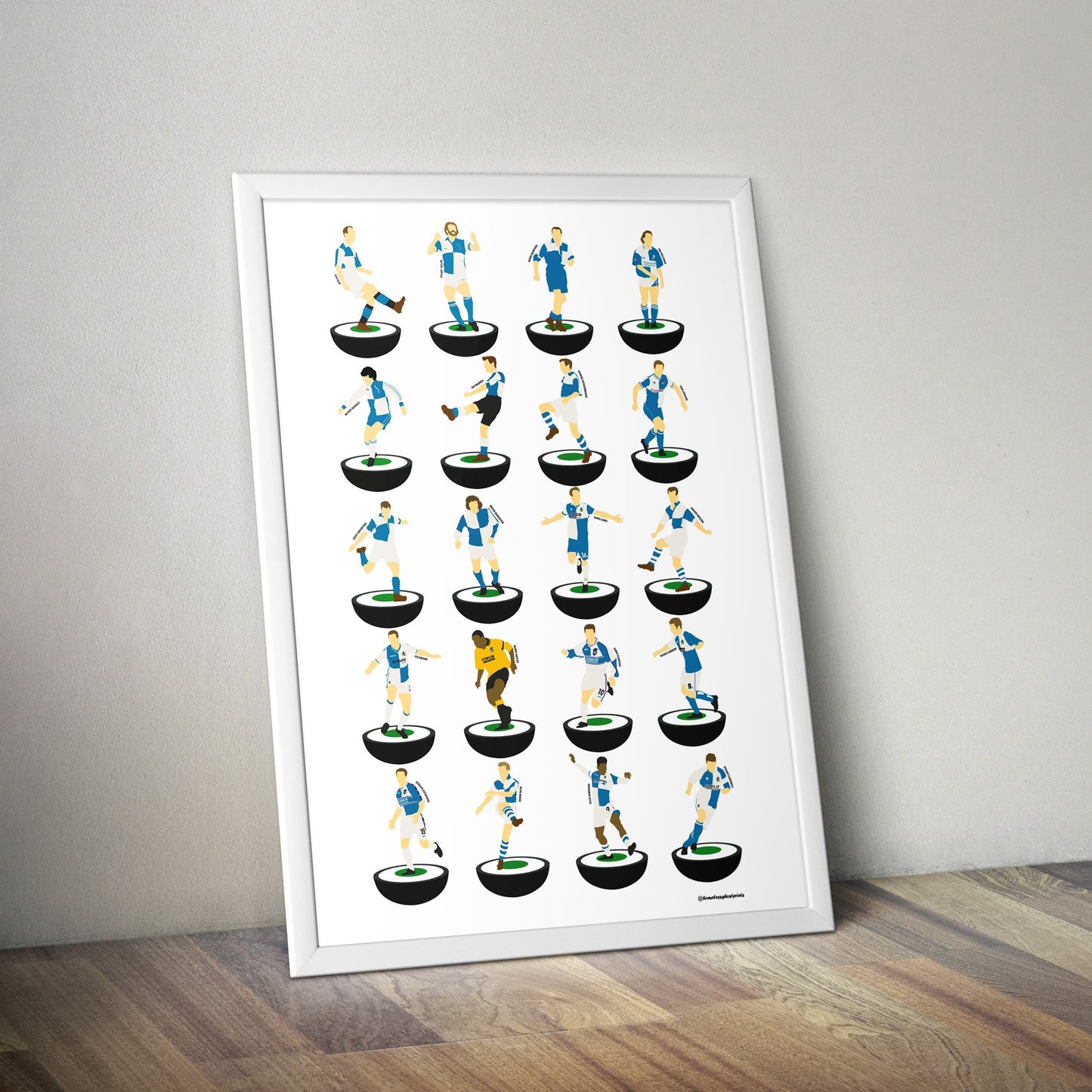 Bristol Rovers Subbuteo Print