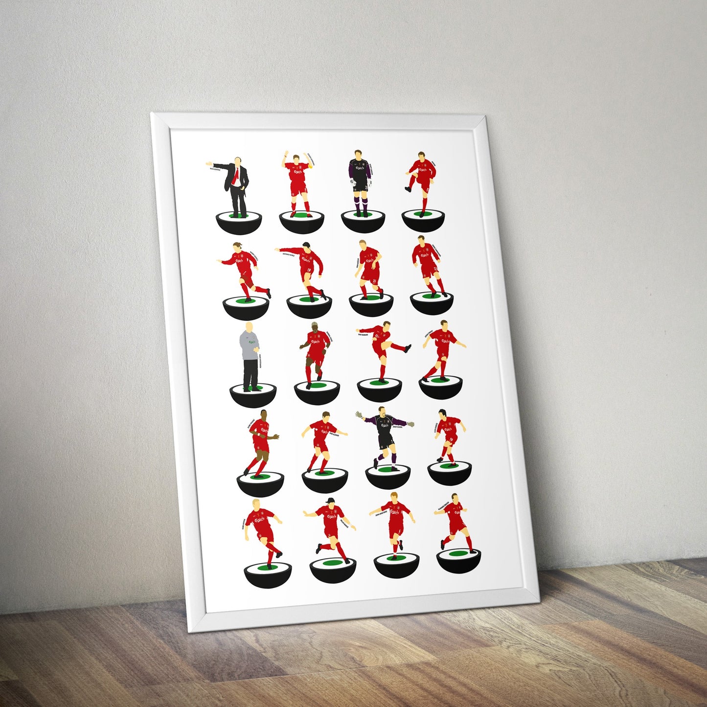 Liverpool 2005 Istanbul Subbuteo Print