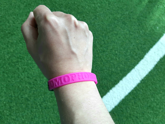 Football v Homophobia Rubber Wristband