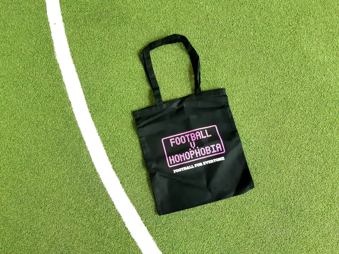 Football v Homophobia Tote Bag