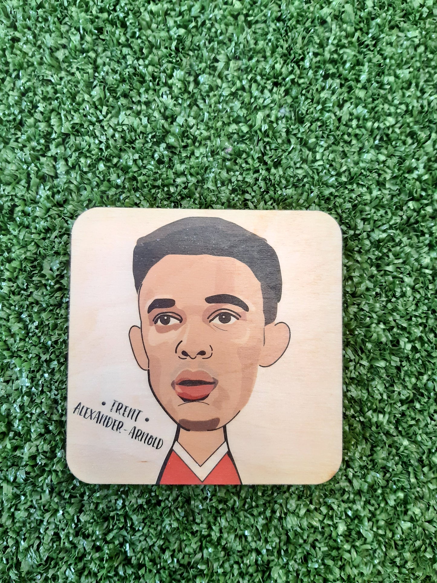 Trent Alexander-Arnold Wooden Coasters