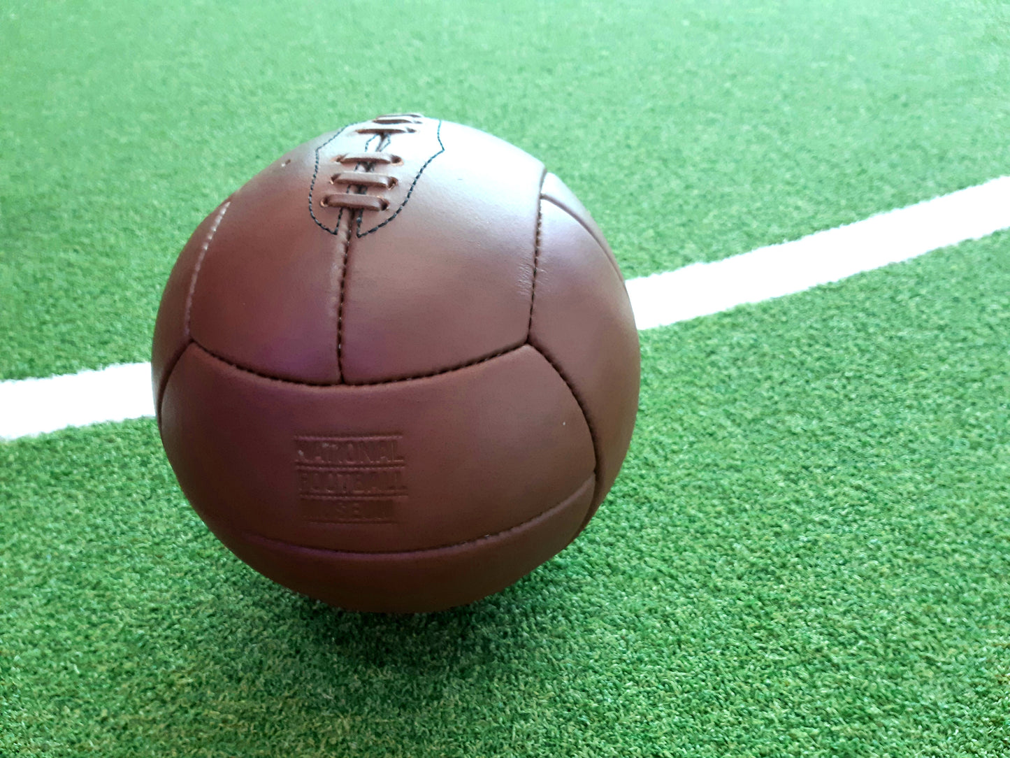 National Football Museum 50’s Style Leather Football