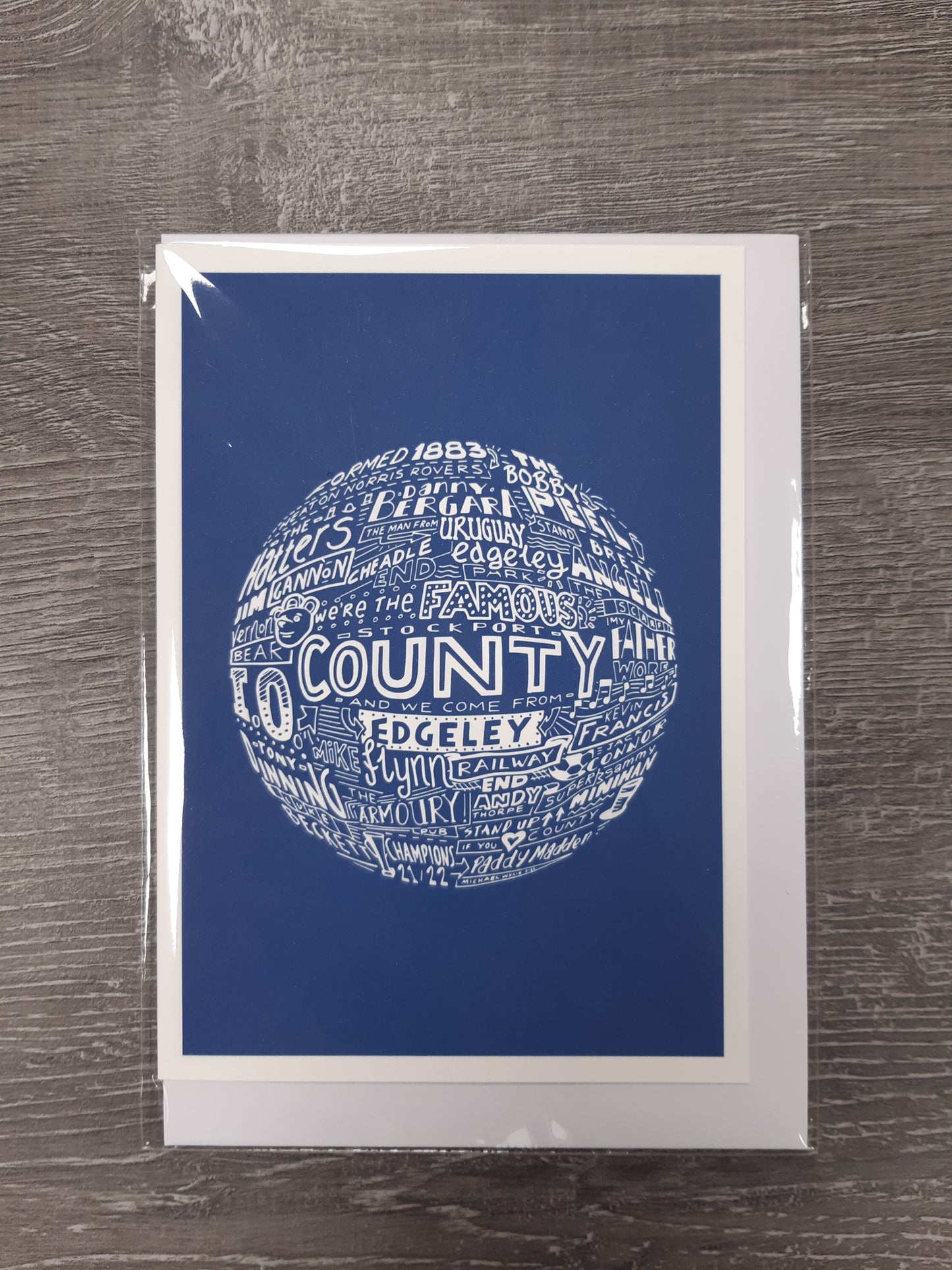Sketch Book - Stockport County Card