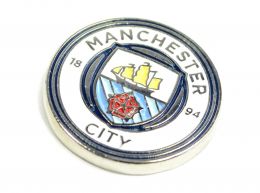 Manchester City Crest Pin Badge
