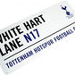 Tottenham Hotspur Street Sign