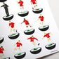Manchester United 2008 Moscow Subbuteo Print