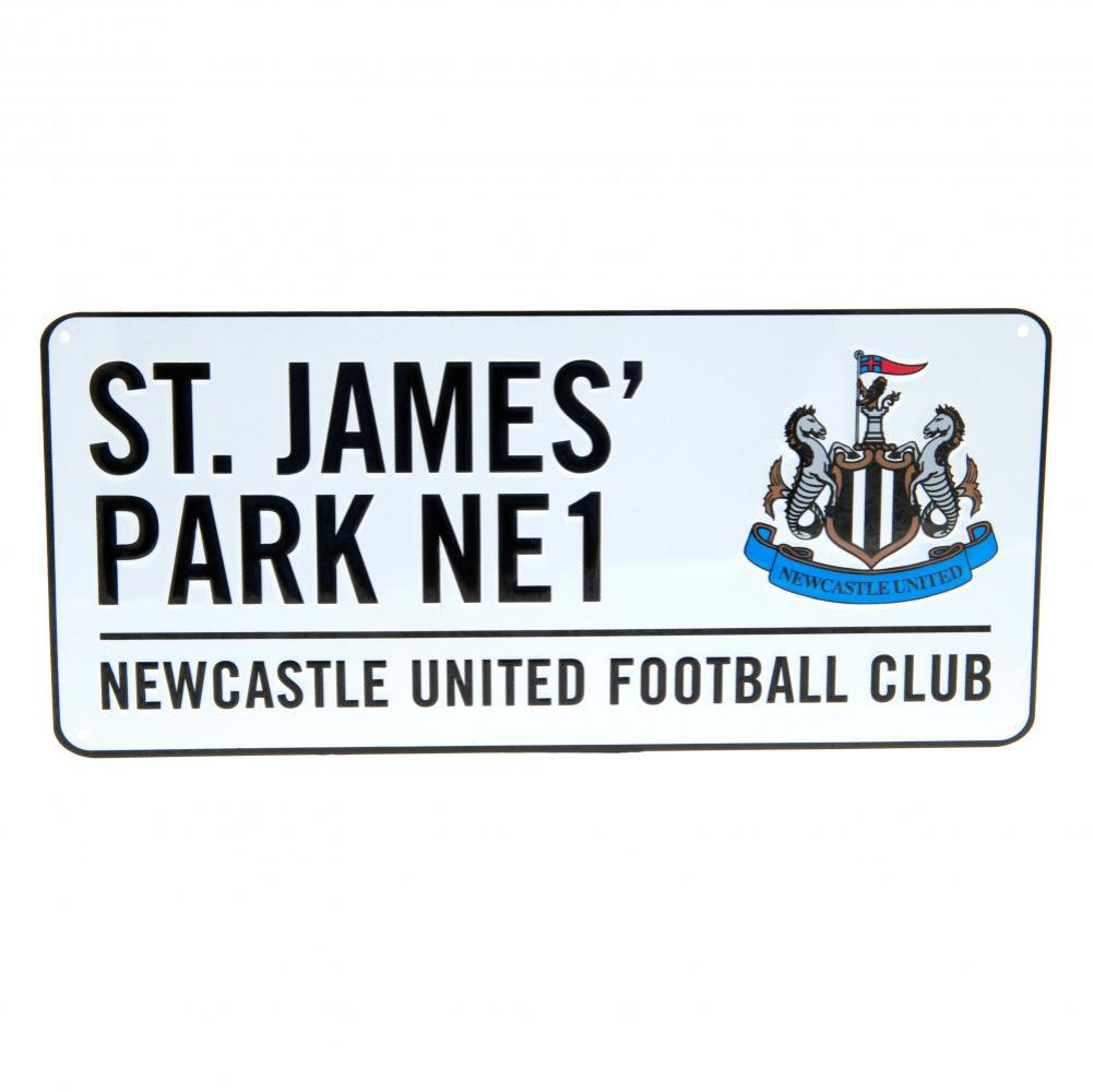 Newcastle United Metal Street Sign