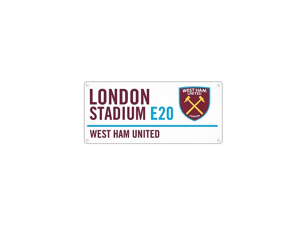 West Ham Metal Street Sign