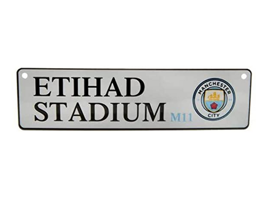 Manchester City Window Sign