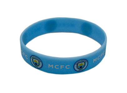 Manchester City Rubber Wristband