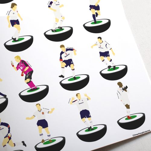 Bolton Wanderers Subbuteo Print