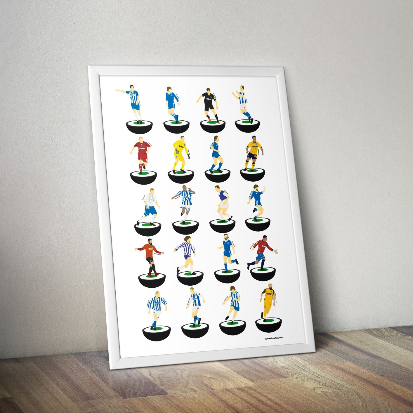 Brighton Subbuteo Print