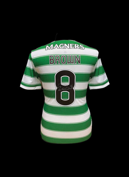 Scott Brown Signed Celtic Shirt