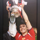 Bryan Robson Signed Adidas Football Boot